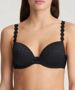 Marie Jo Bh'er<ZWA BLACK - Avero Padded Plunge Bra