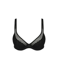 Marie Jo Bh'er<ZWA BLACK - Basyl Half Padded Plunge Bra
