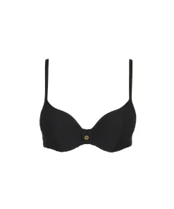 Marie Jo Bikinier<ZWA BLACK - Birgitte Bikini Top Heart Shape Padded