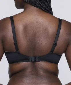 PrimaDonna Bh'er<ZWA BLACK - Gallipoli Balcony Bra Vertical Seam