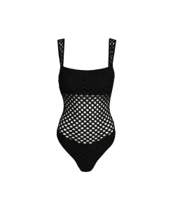 Sarda Badedragter<ZWA BLACK - Holt Swimsuit Boat Neck Padded