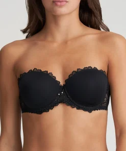 Marie Jo Bh'er<ZWA BLACK - Jane Padded Bra Strapless