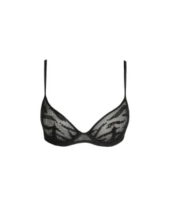 Sarda Sexet Lingeri|Bh'er<ZWA BLACK - Milhon Plunge Bra