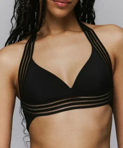Sarda Bikinier<ZWA BLACK - Miss Triangle Bikini Top